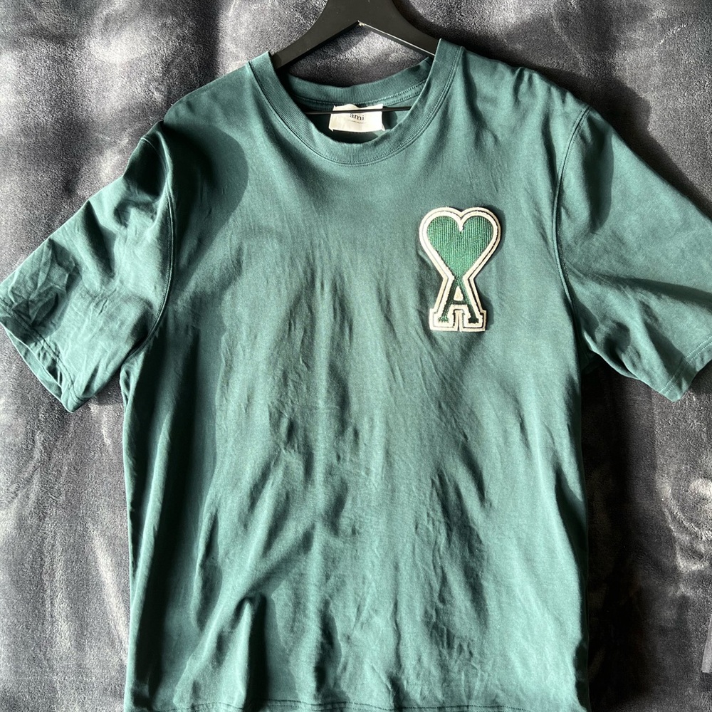 Green AMI Paris T-Shirt